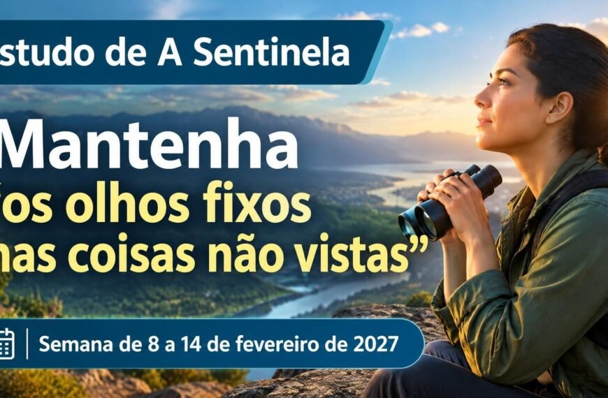 Estudo da Sentinela para a semana de 8 a 14 de fevereiro de 2027