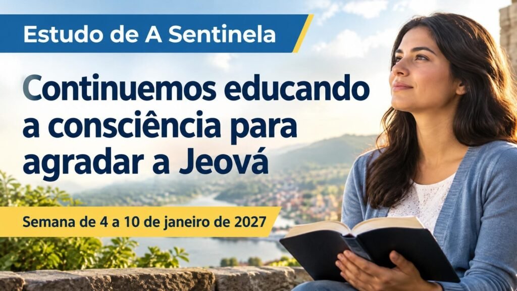 Estudo de A Sentinela para a semana de 4 a 10 de janeiro de 2027