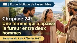 Étude biblique de l’assemblée pour la semaine du 1er au 7 février 2027