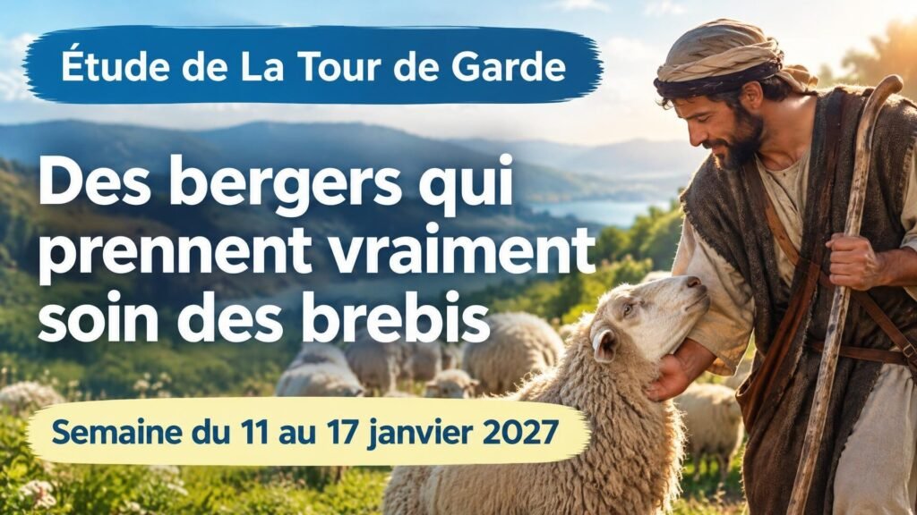 Étude de La Tour de Garde pour la semaine du 11 au 17 janvier 2027 Étude de La Tour de Garde pour la semaine du 11 au 17 janvier 2027