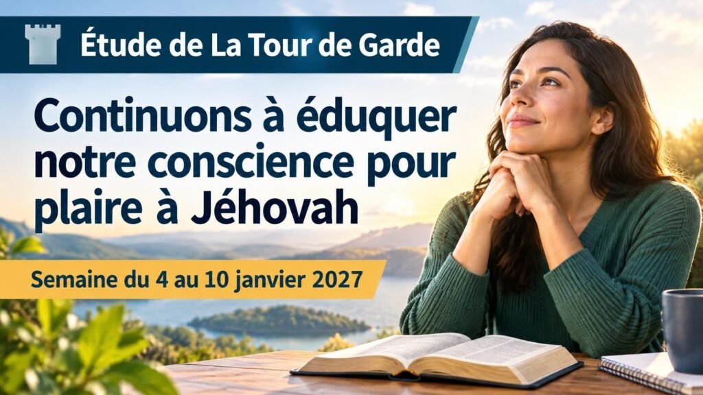 Étude de La Tour de Garde pour la semaine du 4 au 10 janvier 2027