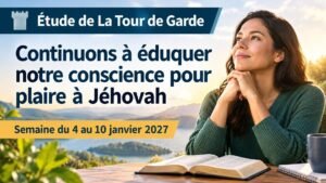 Étude de La Tour de Garde pour la semaine du 4 au 10 janvier 2027