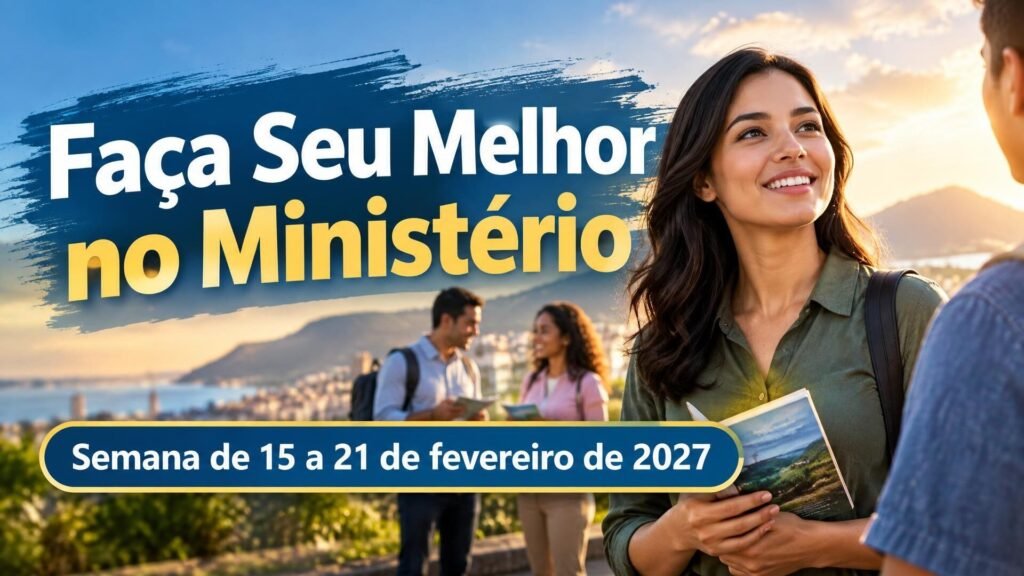 Faça Seu Melhor no Ministério para a semana de 15 a 21 de fevereiro de 2027