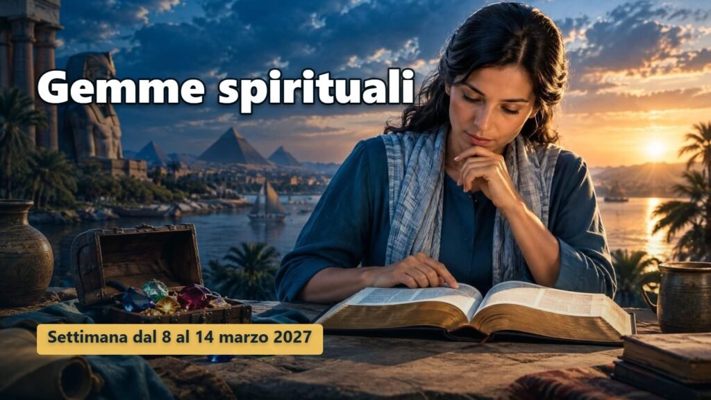 Gemme spirituali per la settimana dall’8 al 14 marzo 2027 Gemme spirituali per la settimana dall’8 al 14 marzo 2027