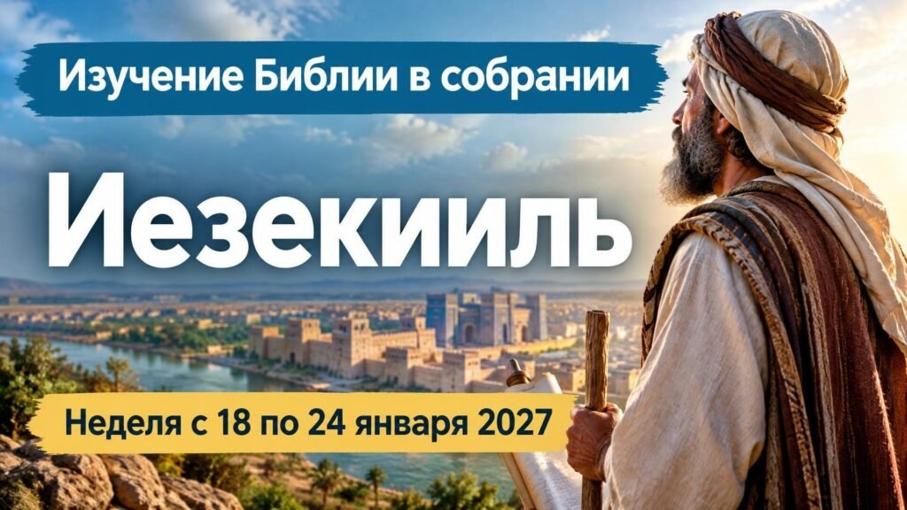 Изучение Библии в собрании на неделю с 18 по 24 января 2027 года