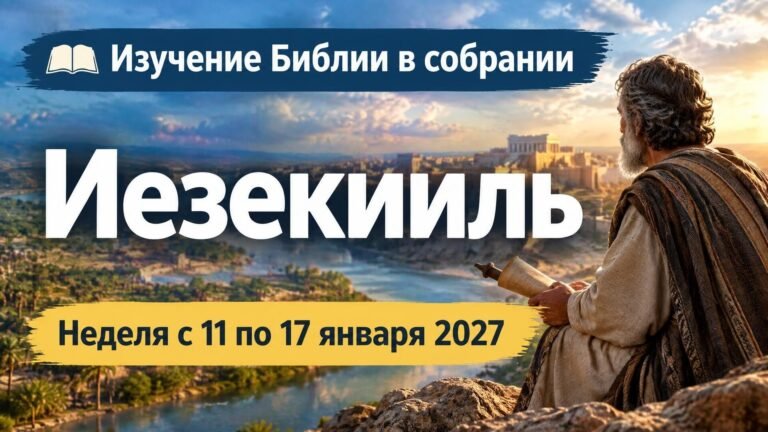 Изучение Библии в собрании на неделю с 11 по 17 января 2027 года