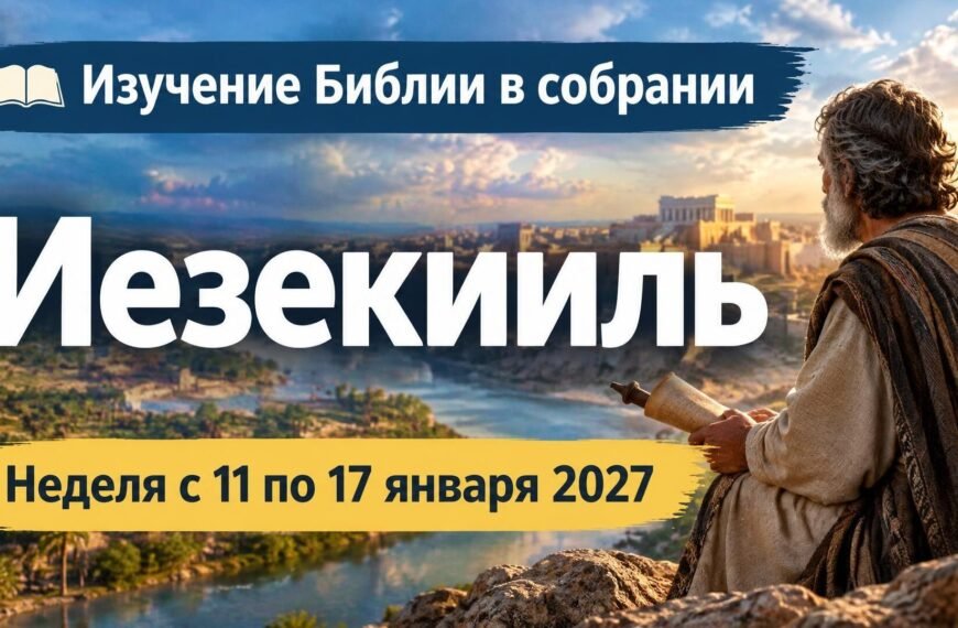Изучение Библии в собрании на неделю с 11 по 17 января 2027 года