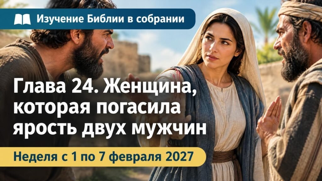 Изучение Библии в собрании на неделю с 1 по 7 февраля 2027 года