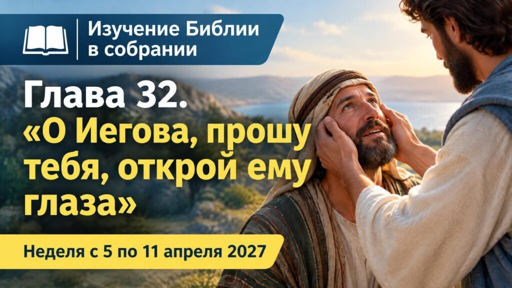 Изучение Библии в собрании за неделю с 5 по 11 апреля 2027 года