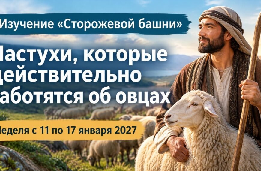 Изучение Сторожевой башни с 11 по 17 января 2027 года