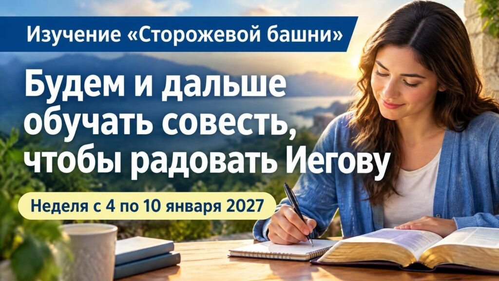 Изучение «Сторожевой башни» на 4—10 января 2027 года