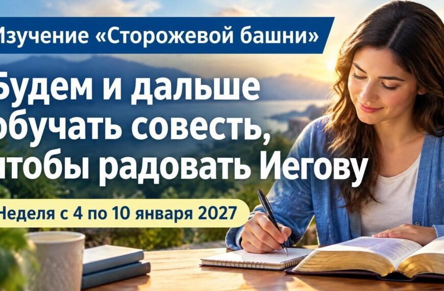 Изучение «Сторожевой башни» на 4—10 января 2027 года