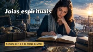 Joias espirituais para a semana de 1 a 7 de março de 2027