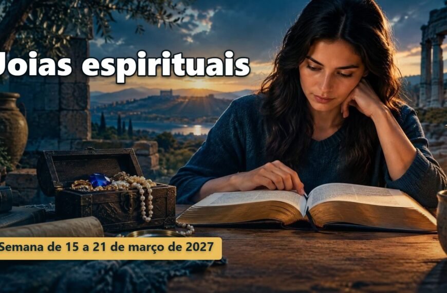 Joias espirituais para a semana de 15 a 21 de março de 2027