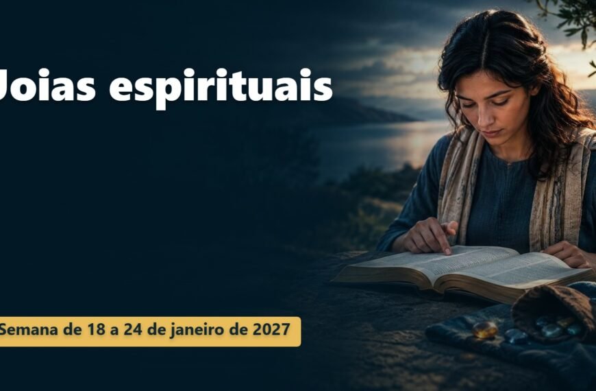 Joias espirituais para a semana de 18 a 24 de janeiro de 2027