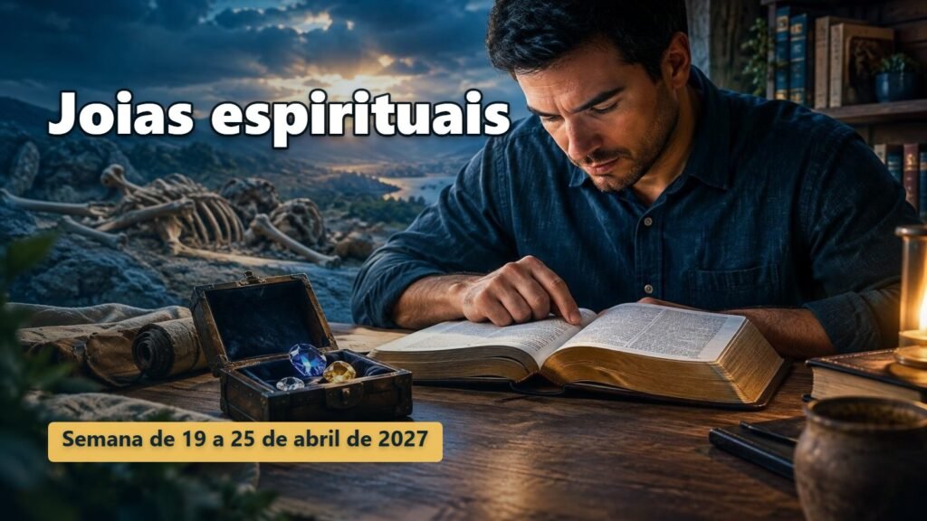 Joias espirituais para a semana de 19 a 25 de abril de 2027