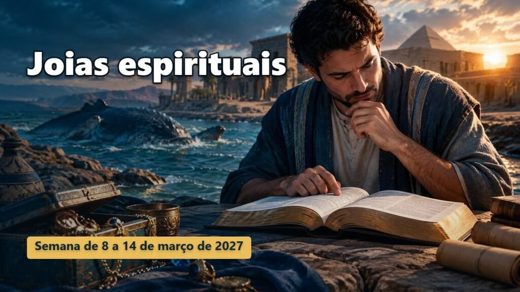 Joias espirituais para a semana de 8 a 14 de março de 2027