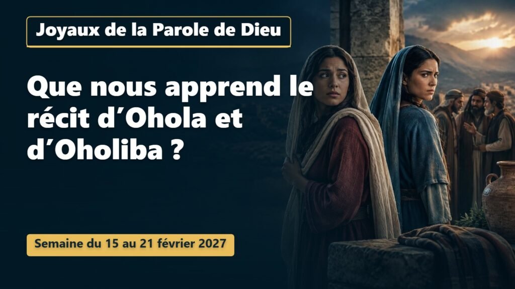 Joyaux de la Parole de Dieu pour la semaine du 15 au 21 février 2027 Joyaux de la Parole de Dieu pour la semaine du 15 au 21 février 2027