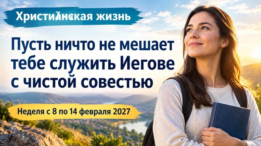 Христианская жизнь на неделю с 8 по 14 февраля 2027 года