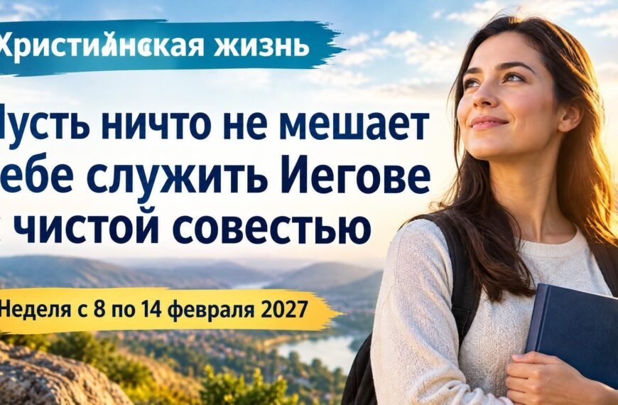 Христианская жизнь на неделю с 8 по 14 февраля 2027 года