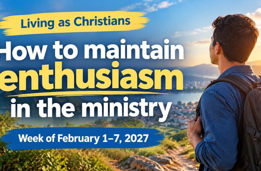 Living as Christians for the week of February 1-7, 2027