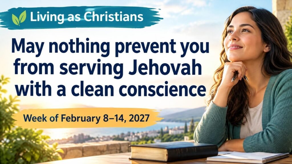 Living as Christians for the week of February 8-14, 2027 Living as Christians for the week of February 8-14, 2027