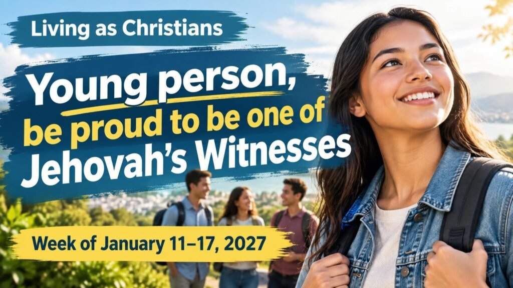 Living as Christians for the week of January 11-17, 2027 Living as Christians for the week of January 11-17, 2027