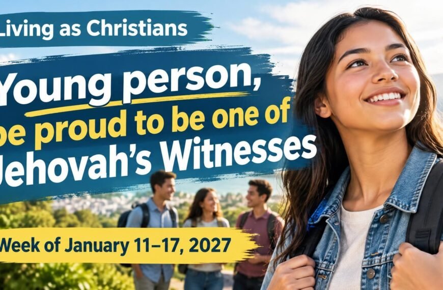 Living as Christians Living as Christians for the week of January 11-17, 2027