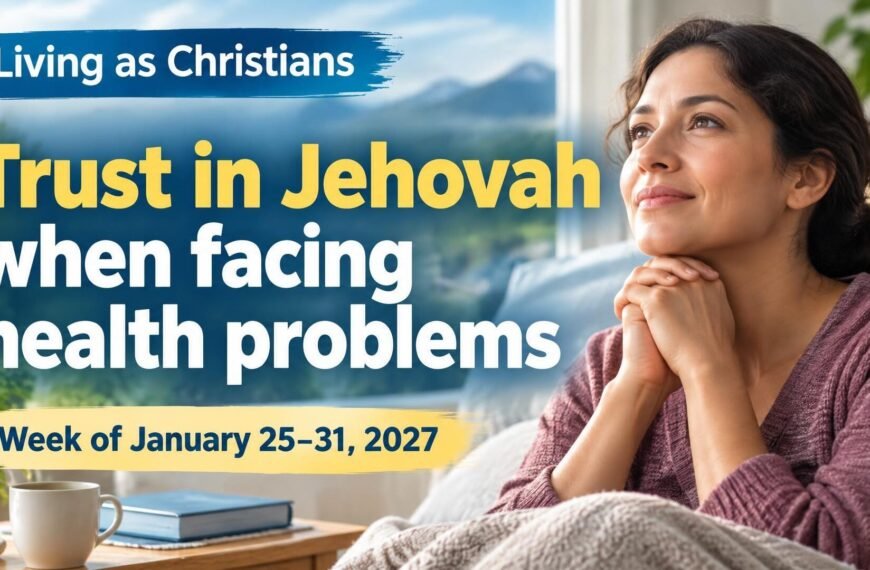 Living as Christians for the week of January 25-31, 2027