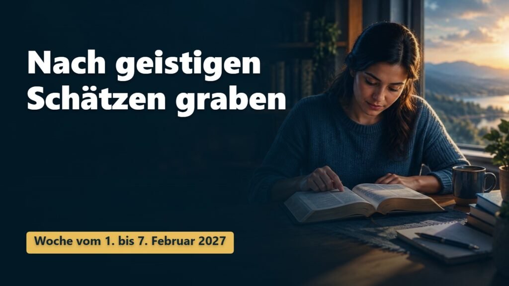 Nach geistigen Schätzen graben für die Woche vom 1. bis 7. Februar 2027