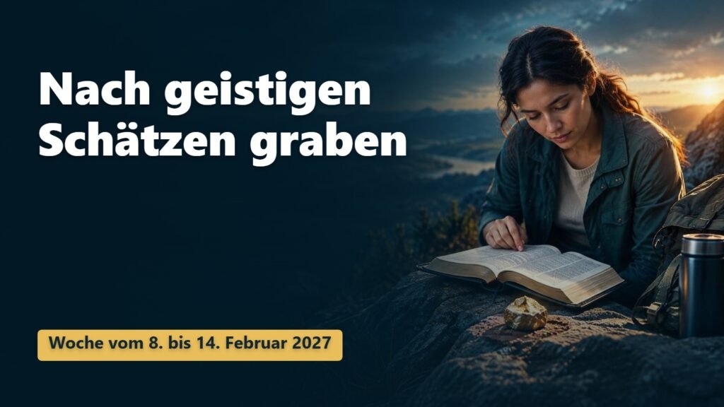 Nach geistigen Schätzen graben für die Woche vom 8. bis 14. Februar 2027