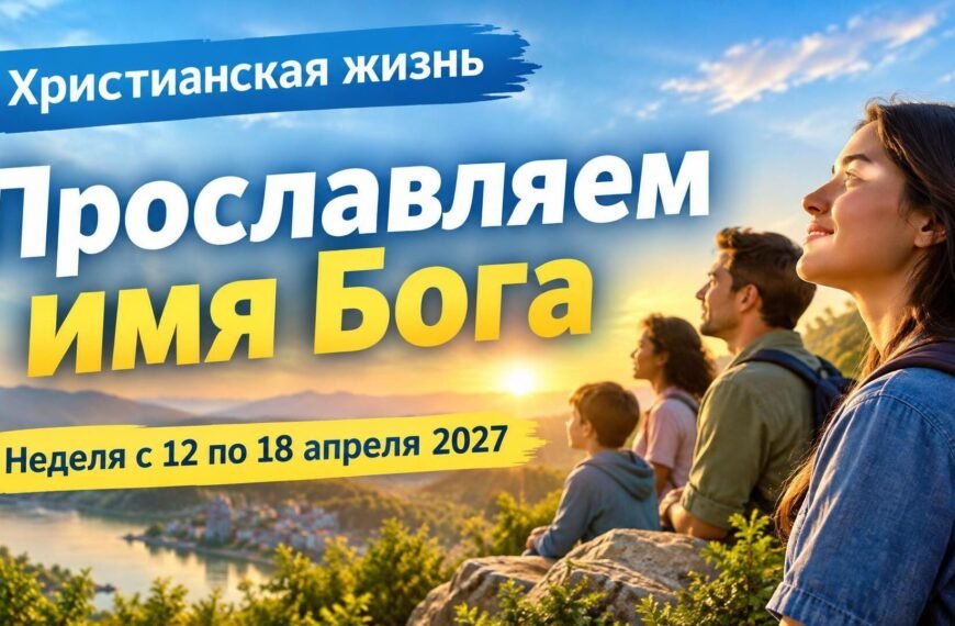 Наша христианская жизнь на неделю с 12 по 18 апреля 2027 года