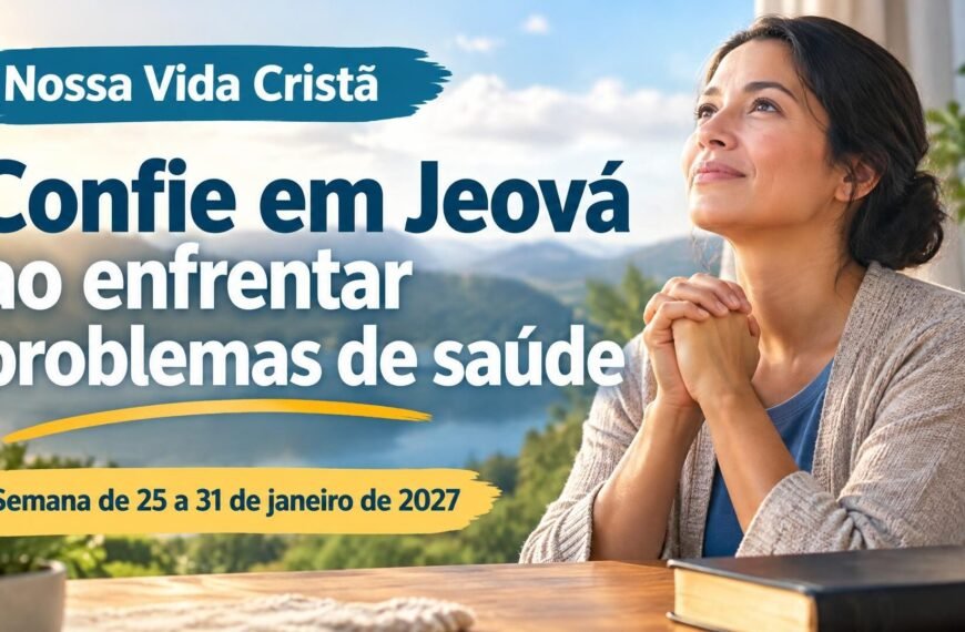 Comentários para a reunião TJ Nossa Vida Cristã para a semana de 25 a 31 de janeiro de 2027
