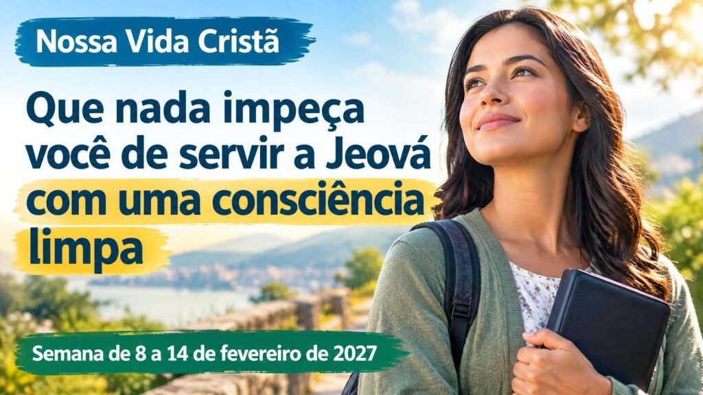 Nossa Vida Cristã para a semana de 8 a 14 de fevereiro de 2027