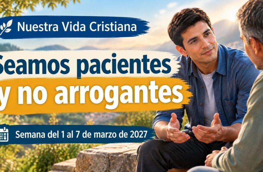 Nuestra Vida Cristiana para la semana del 1 al 7 de marzo de 2027