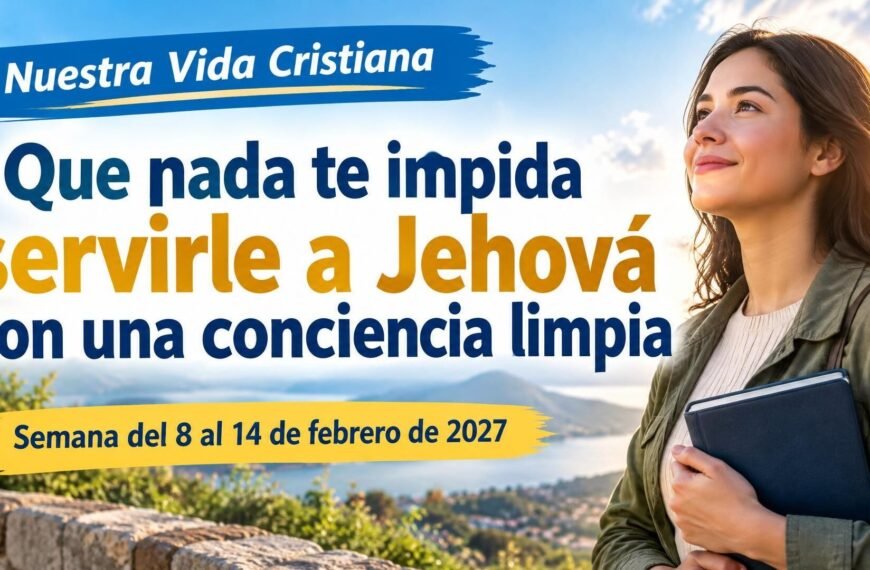 Comentarios para la reunión TJ Nuestra Vida Cristiana para la semana del 8 al 14 de febrero de 2027
