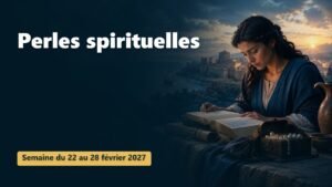 Perles spirituelles pour la semaine du 22 au 28 février 2027