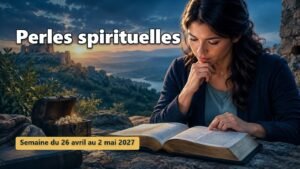 Perles spirituelles pour la semaine du 26 avril au 2 mai 2027