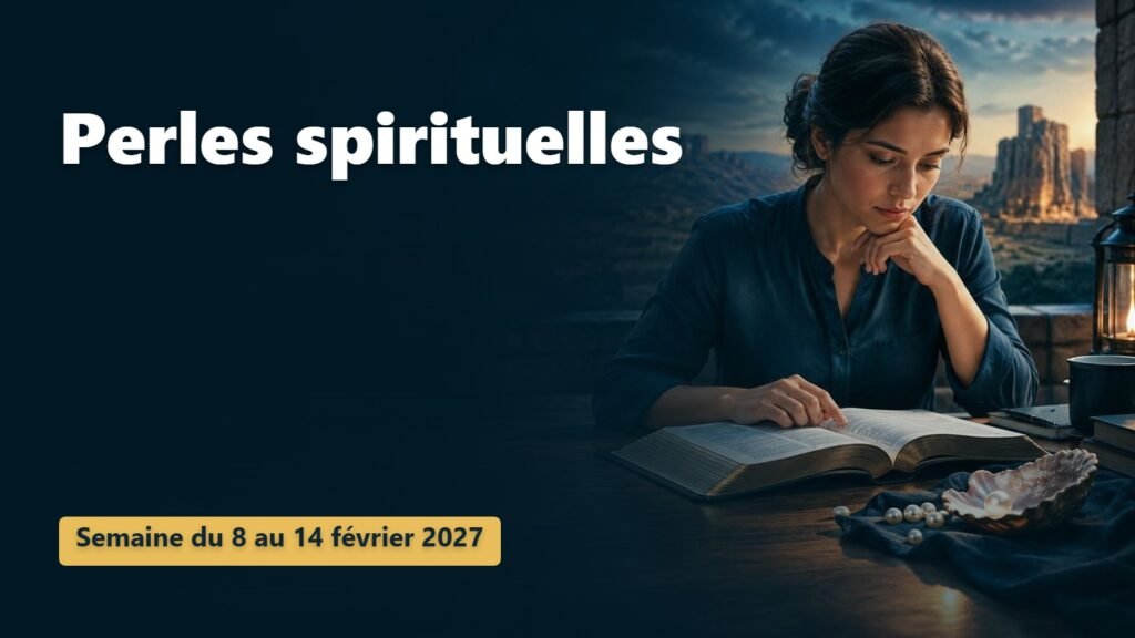 Perles spirituelles pour la semaine du 8 au 14 février 2027 Perles spirituelles pour la semaine du 8 au 14 février 2027