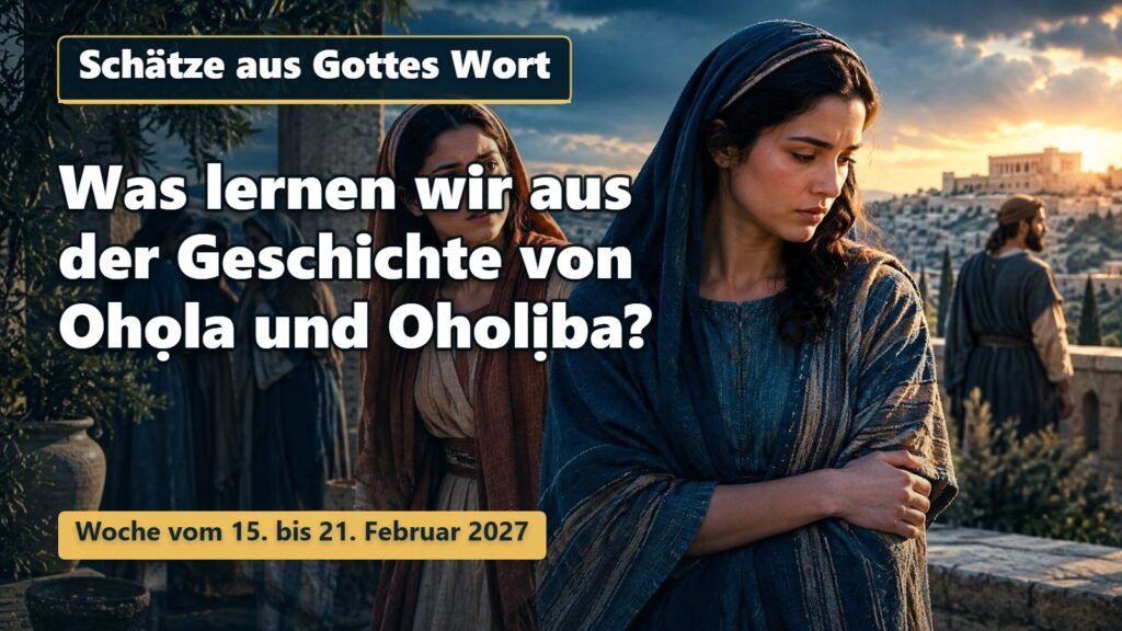 Schätze aus Gottes Wort für die Woche vom 15. bis 21. Februar 2027