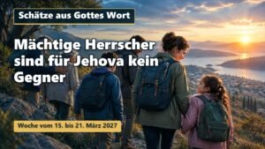 Schätze aus Gottes Wort für die Woche vom 15. bis 21. März 2027