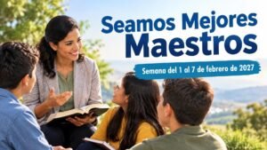 Seamos Mejores Maestros para la semana del 1 al 7 de febrero de 2027