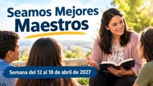 Seamos Mejores Maestros para la semana del 12 al 18 de abril de 2027