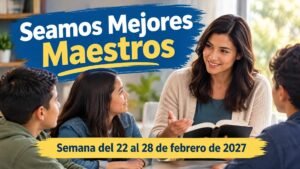 Seamos Mejores Maestros para la semana del 22 al 28 de febrero de 2027