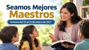 Seamos Mejores Maestros para la semana del 25 al 31 de enero de 2027