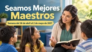Seamos Mejores Maestros para la semana del 26 de abril al 2 de mayo de 2027