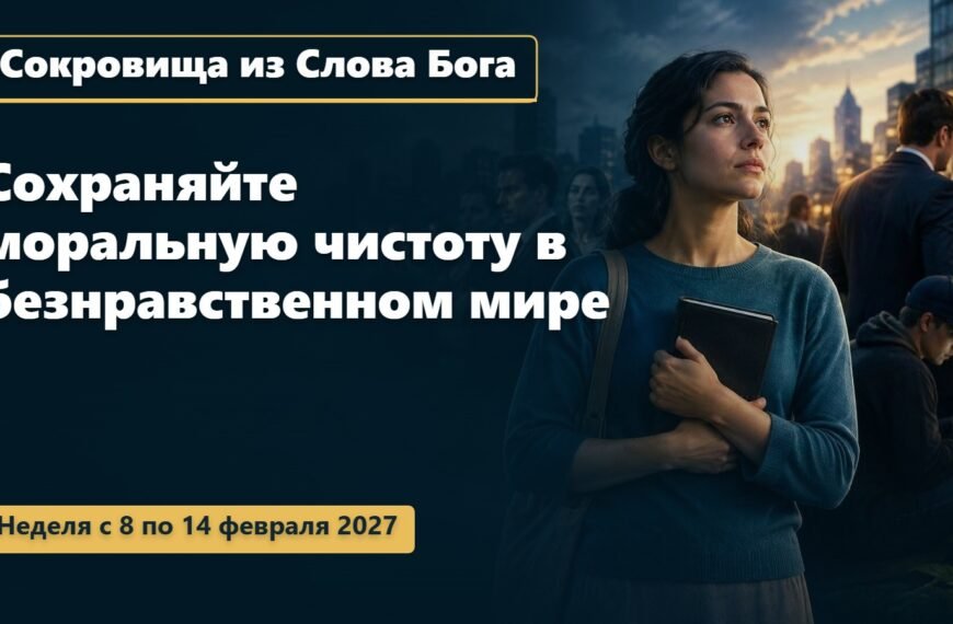 Сокровища из Слова Бога на неделю 8—14 февраля 2027 года