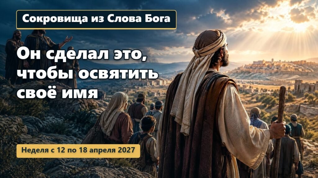 Сокровища из Слова Бога на неделю 12—18 апреля 2027 года