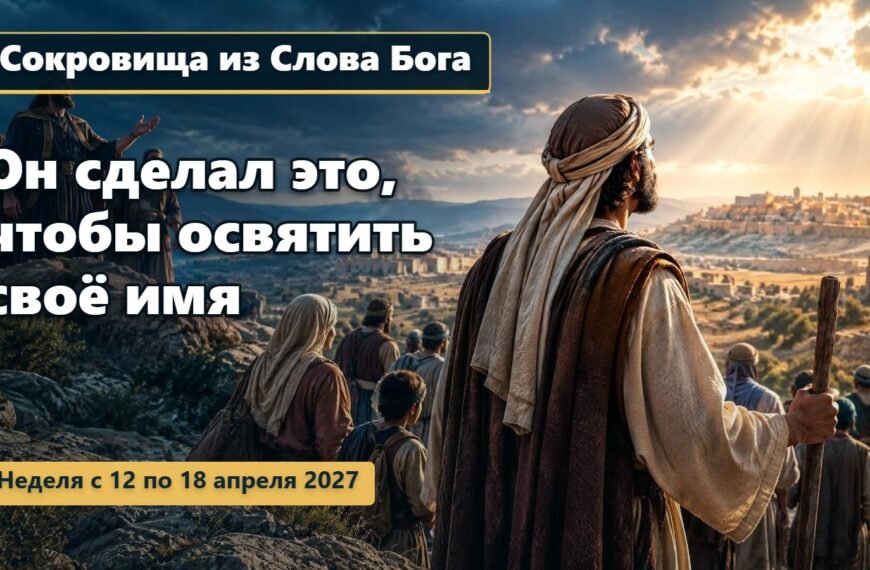 Сокровища из Слова Бога Сокровища из Слова Бога на неделю 12—18 апреля 2027 года