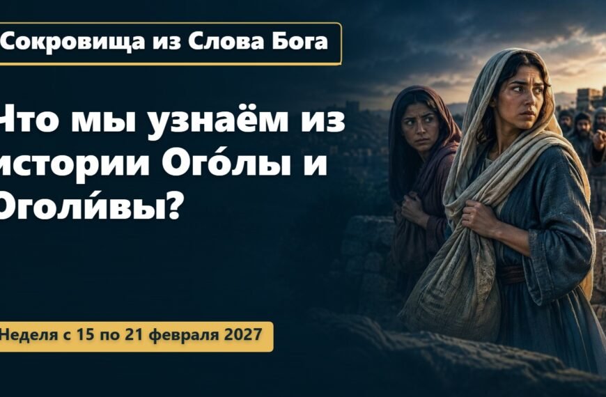 Сокровища из Слова Бога на неделю с 15 по 21 февраля 2027 года